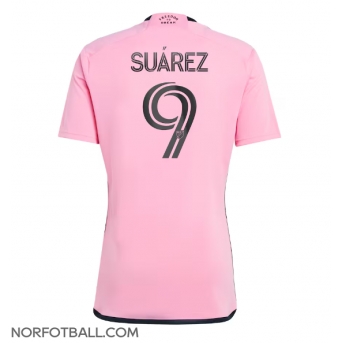 Billige Fotballdrakt Inter Miami Luis Suarez #9 Replika Hjemmedrakt 2024-25 Kortermet